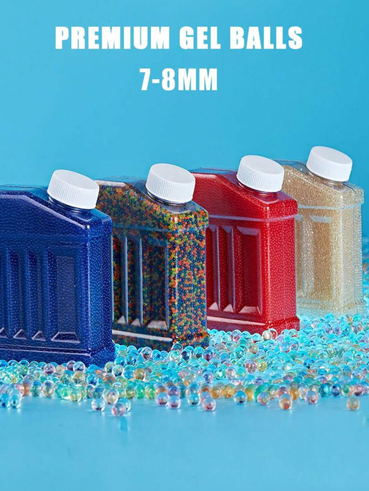 20,000pcs, 7-8mm Jelly Beads, 20,000pcs 7-8mm Water Beads, Multi-Color, Approx. 250g 8-Color Decoration Set Best Gifts