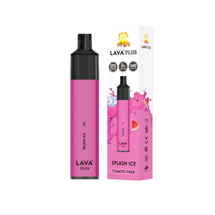 Lava Plus Disposable Vape Tobacco Free 0% Nic | 2600 Puffs