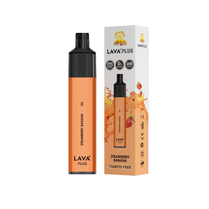 Lava Plus Disposable Vape Tobacco Free 0% Nic | 2600 Puffs