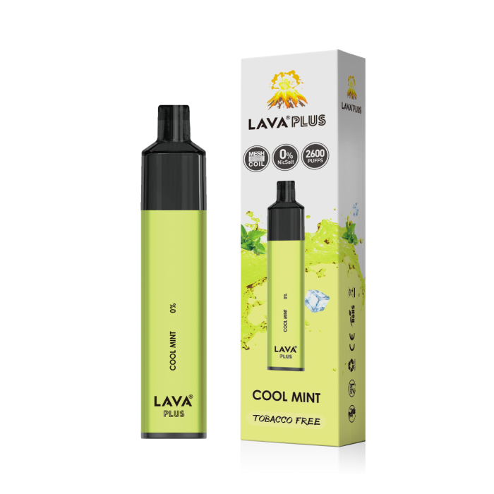 Lava Plus Disposable Vape Tobacco Free 0% Nic | 2600 Puffs